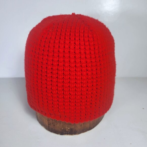 Coca Cola Waffle Knit Hat Beanie with Three Embroidered Polar Bears Unisex Adult - Picture 5 of 10